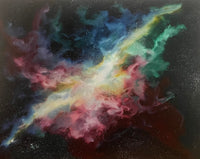 John Kenward Original Painting “Cosmic Splendor”- 16” x 20”