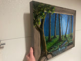 John Kenward Original Painting “Enchanted Woods” - 18” x 24”