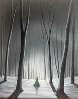 John Kenward Original Painting “Winter Splendor” - 16” x 20”