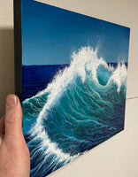 John Kenward Original Painting “Ocean Wave” - 11” x 14”