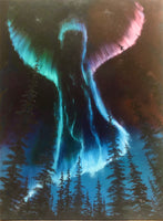 John Kenward Original Oil Painting “Heavenly Aurora” 30" x 40"