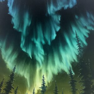 John Kenward Original Painting - “Aurora LI” - 16” x 20”